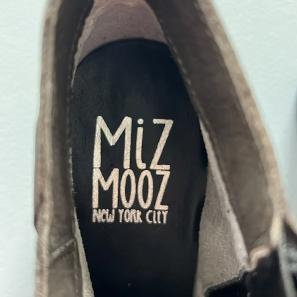 New Miz Mooz Women's Snap Wide Bootie in Ash Size 38 Wide